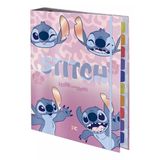 Caderno Univ. Argolado 10 Divisórias 48 Folhas Stitch - Dac