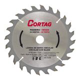 Disco De Serra Circular Cortag | Para Madeira 185mm 24 Dentes