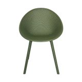 Cadeira Para Jardim Drops Design Moderno Verde