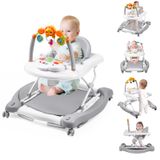 Baby Walker Boyro Baby 5 Em 1 Com Segurança, Bandeja E Música 6-18m