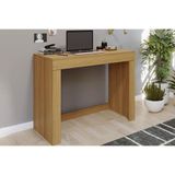 Mesa Computador Escrivaninha Cléo 1 Gaveta Nature - Permóbili