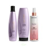 Kit Aneethun Shampoo E Máscara Liss + Sos Reconstrutor Blend