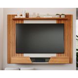 Rack Bancada Com Painel Para Tv Até 70 Pol Santiago 2 Portas 180x135cm Cinamomo-off White - Permóbili