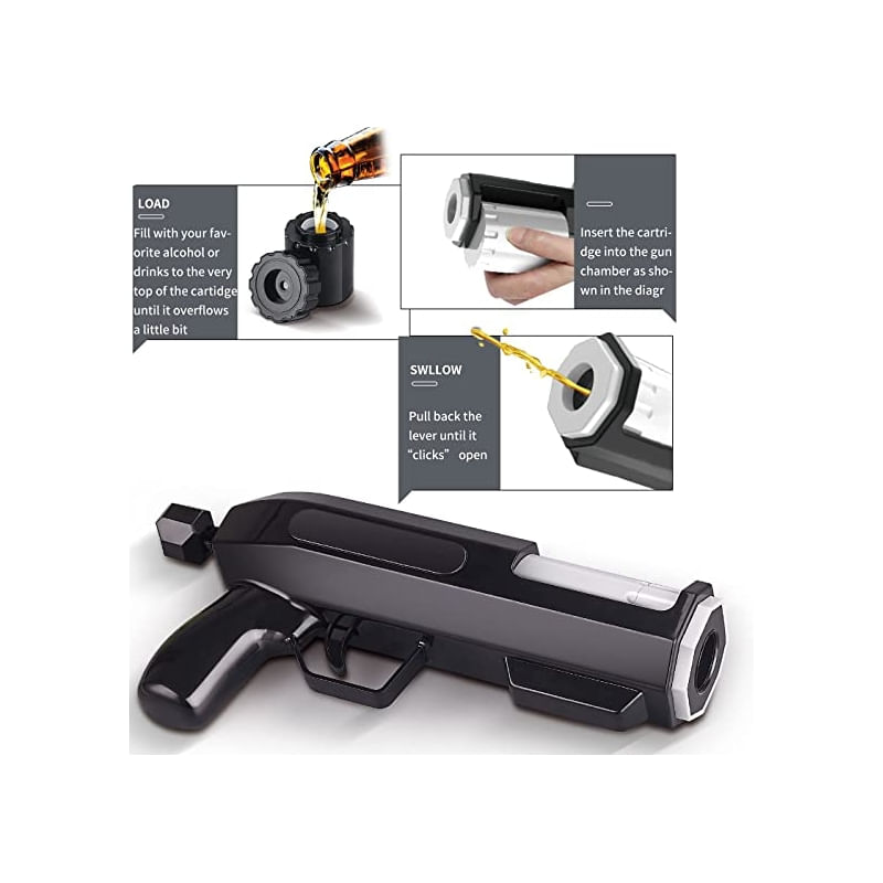 Pulverizador De Licor Alcohol Shooting Gun Para Celebrações