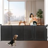 Baby Gate Ancaixin Extra Largo 104 Cm De Altura 118 Cm Retrátil