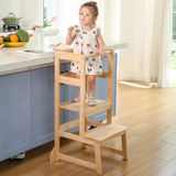 Espreguiçadeira De Cozinha Wiifo Mother&#39;s Helper Com Altura Ajustável