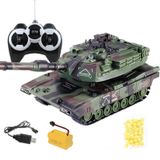 Brinquedo De Tanque Off-road Sem Fio Rc Crawler M1a2 T90 Com Controle Remoto