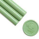 Cola Gun Sealing Wax Sticks Uniqooo Mailable Moss Green X8