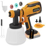Pulverizador De Tinta Sem Fio Flimrer Dl05 Para Dewalt 20v Max