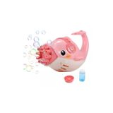 Brinquedo Bubble Gun Bubbler Em Forma De Golfinho Rosa Líquido