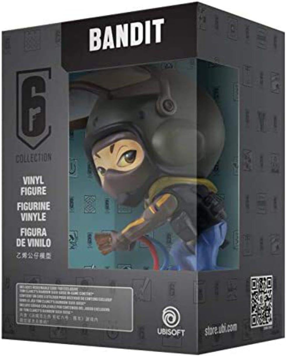 Estatueta Ubi Workshop Rainbow Six Siege Bandit Chibi 10cm