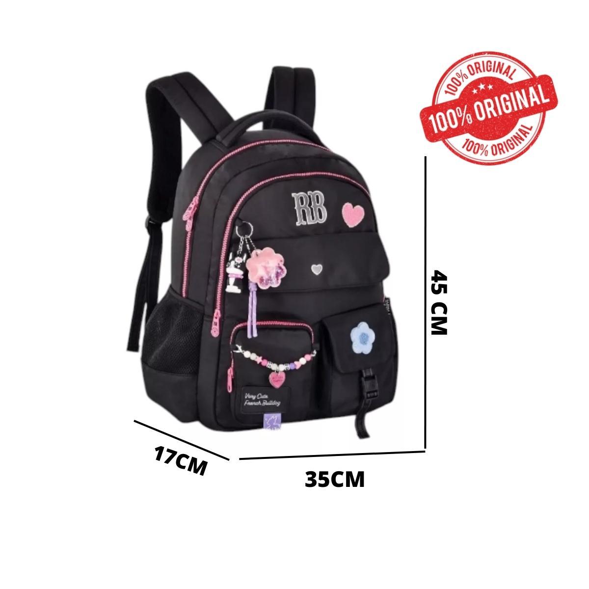 Mochila Escolar Juvenil Rebecca Bonbon Miçanga Feminina - Carrefour