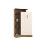 Armário Multiuso Lavanderia Elite C- 2 Portas Amendola-off White - Demóbile