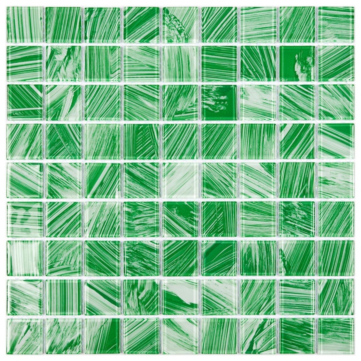 Pastilha De Vidro Monet 29,2x29,2cm Verde Claro