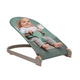 Portátil Baby Bouncer Boon Slant Folding Com Arnês De 3 Pontos