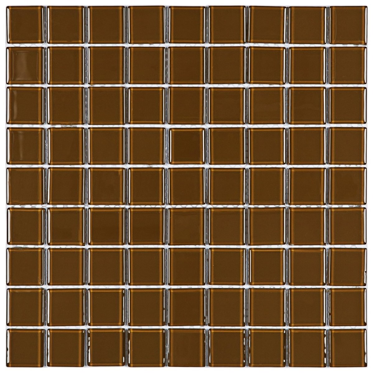 Pastilha De Vidro Cristal 29,2x29,2cm 3x3 Verde Madeira