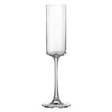 Jogo De Taças Para Champanhe Em Cristal Kubitto Com 6 Peças 160ml Bohemia