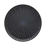 Prato Raso Em Cerâmica Flat Ônix 26cm Oxford