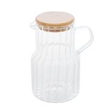 Jarra De Vidro Borossilicato Com Tampa De Bambu 1l 2901 - Lyor