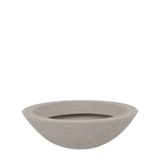 Vaso Bowl Terra Fosco 75x24cm Granito Pedra