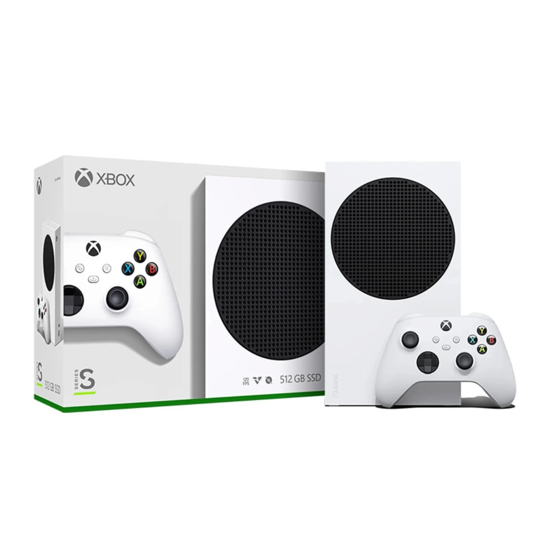Microsoft Xbox Series S 512GB White com 1 Controle - Carrefour