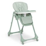 Cadeira Alta Delta Children Little Folks 2 Em 1 Slimfold Sage Green