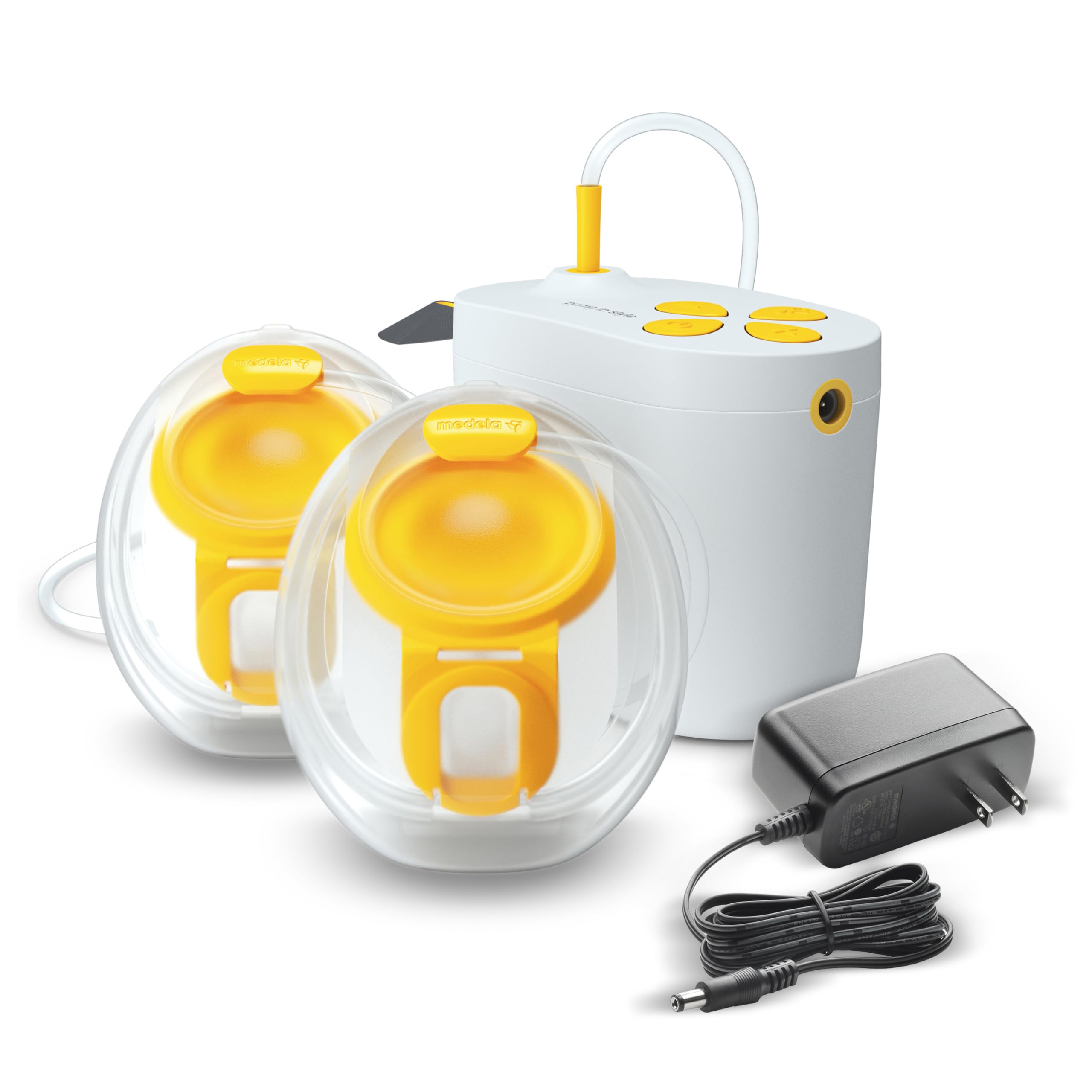 Bomba De Mama Medela Pump In Style Plug-in Com Copos De Coleção