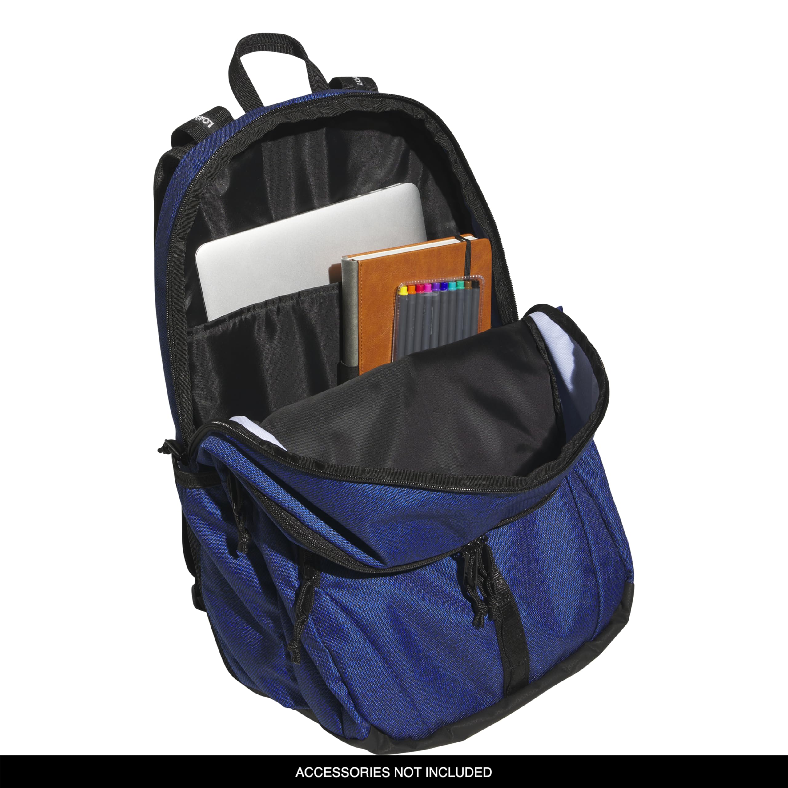 D.A Mochila Adidas Prime 7 Twill Bright Royal-legend Em Tinta/preta