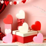 Velas Perfumadas Mtlee, Conjunto De 6 Velas De Soja Em Forma De Coração