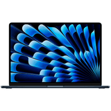 Apple Macbook Air 15" M3 (CPU de 8 núcleos, GPU de 10 núcleos, 16GB RAM, 256GB SSD) - Meia-noite