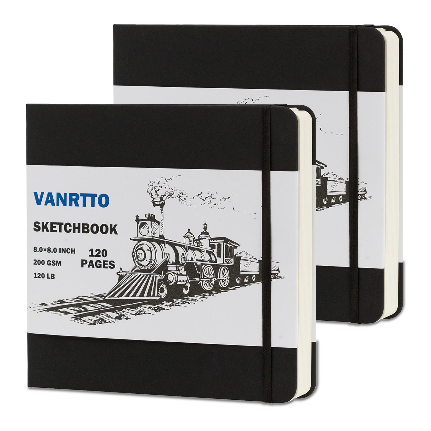 Caderno De Esboços Vanrtto Capa Dura 8x8