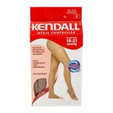 Meia Calça Kendall Feminina Média Compressão (18-21mmhg) Ponteira Aberta Tamanho M Cor Mel