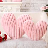 Almofada Croblissful Em Forma De Coração Em Forma De Coração Rosa (50x35cm)