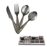 Conjunto De Talheres Em Aço Inox Premium Com 24 Peças