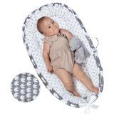 Espreguiçadeira De Bebê Serene Haven Com Estampa Reversível De Algodão Orgânico