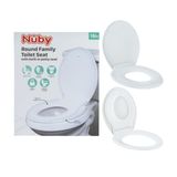 Assento Sanitário Nuby Family Com Treinamento De Penico Para Banheiros Redondos