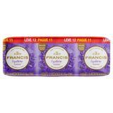 Sabonete Francis Suave Alfazema 85g - Embalagem Com 12 Unidades