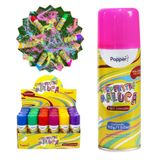 Spray De Serpentina Vermelho Maluca Brincadeira Carnaval Top