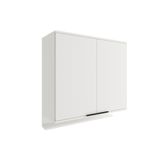 Armário De Cozinha Modulado Alpha 2502 C/ 2 Portas 80cm Branco - Carraro