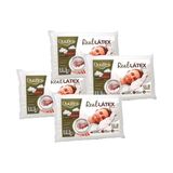 Travesseiro Látex Real Alto Ls1100 C/ Capa Dry Fresh Kit C/ 4 Un 50x70 - Duoflex