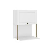 Armário De Cozinha Modulado Bella 2605 C/ 1 Porta 60cm Branco - Carraro