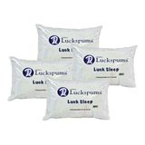 Travesseiro Espuma Luck Sleep Flocos Kit C/ 4 Un (45x65x12) - Luckspuma