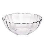 Tigela Bella Transparente Vidro Saladeira 3,1L Bowl