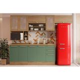 Cozinha Modulada Completa Botanic 8 Peças (4aéreos+2balcões+2complementos) M665 Nogueira/verde Oliva - Kappesberg