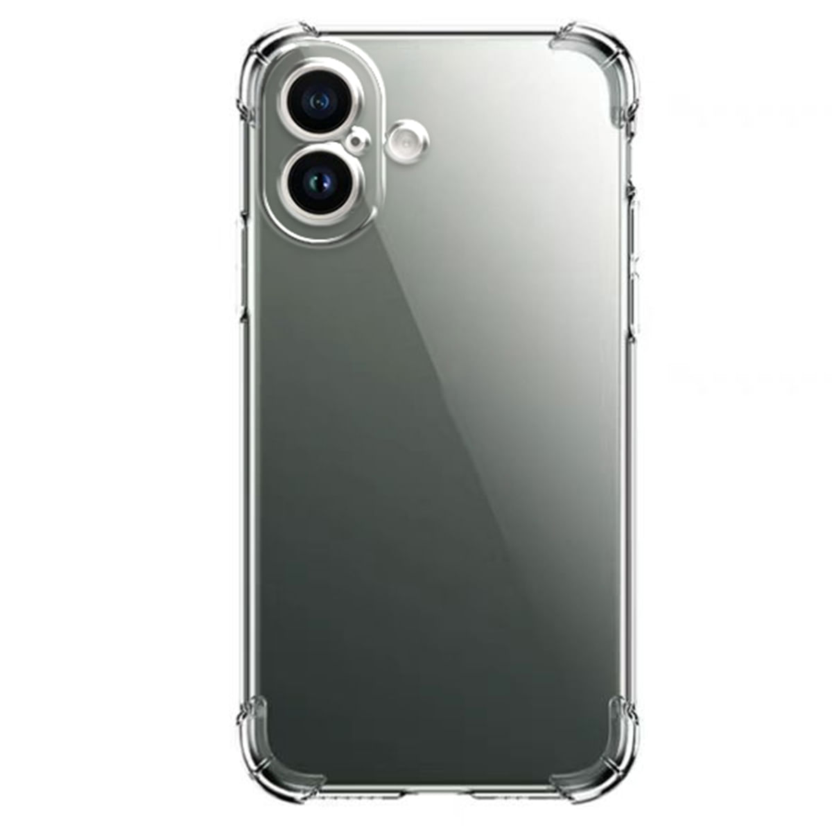 Capa Capinha Compatível Com Iphone 16 Tela De 6.1 Anti Impacto Transparente