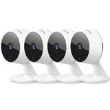 Câmeras De Segurança Laview Indoor 1080p 4pcs Com Detecção De Movimento