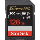 Cartão De Memória Sandisk Extreme Pro Sdxc 128gb Uhs-i C10 V30 4k
