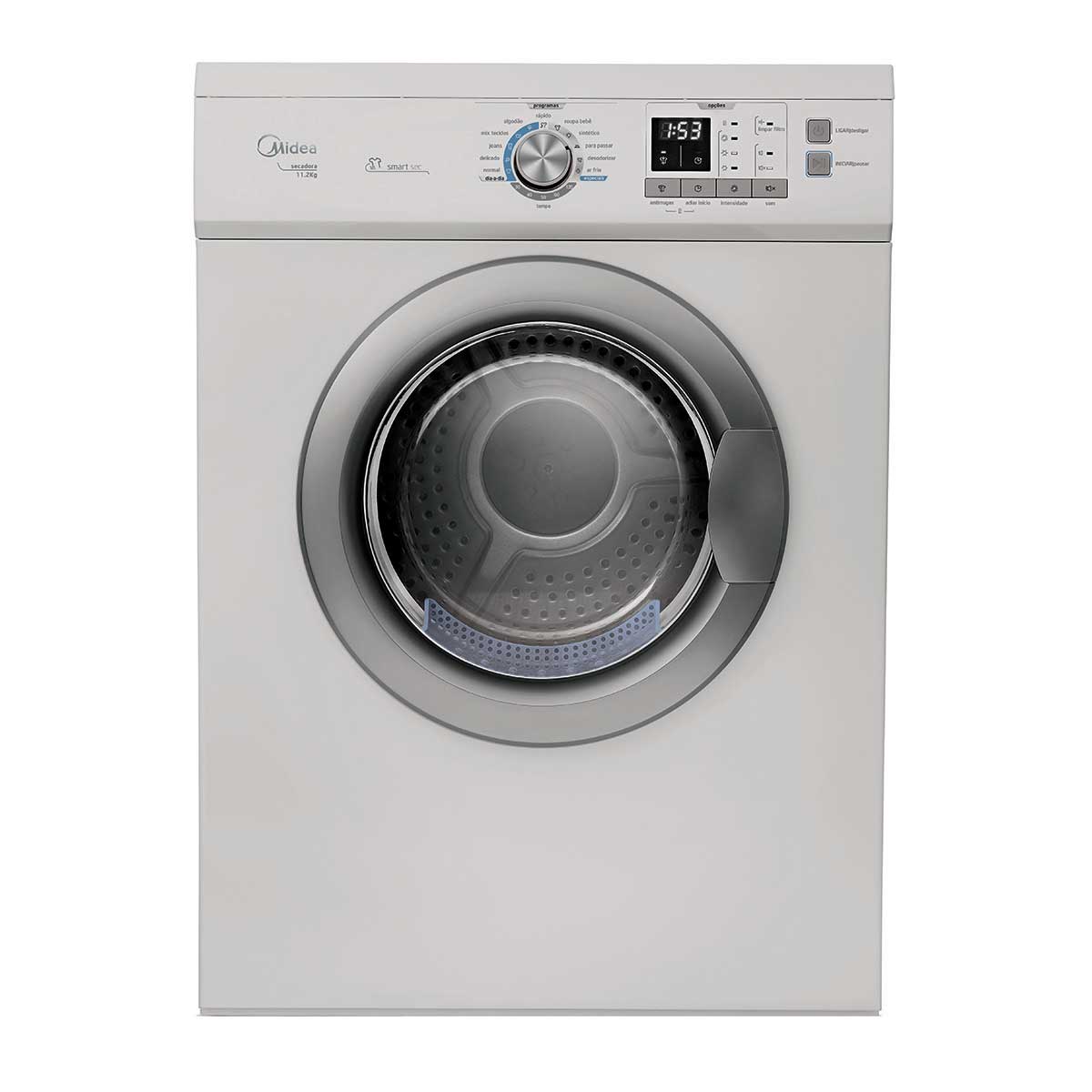 Secadora De Roupas De Piso Midea 11,2Kg 16 Programas 110V Menor preço em Secadora De Roupas De Piso Midea 11,2Kg 16 Programas 110V