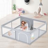 Baby Playpen Xvi-hx Extra Large, 200x200cm, Interno E Externo, Cinza