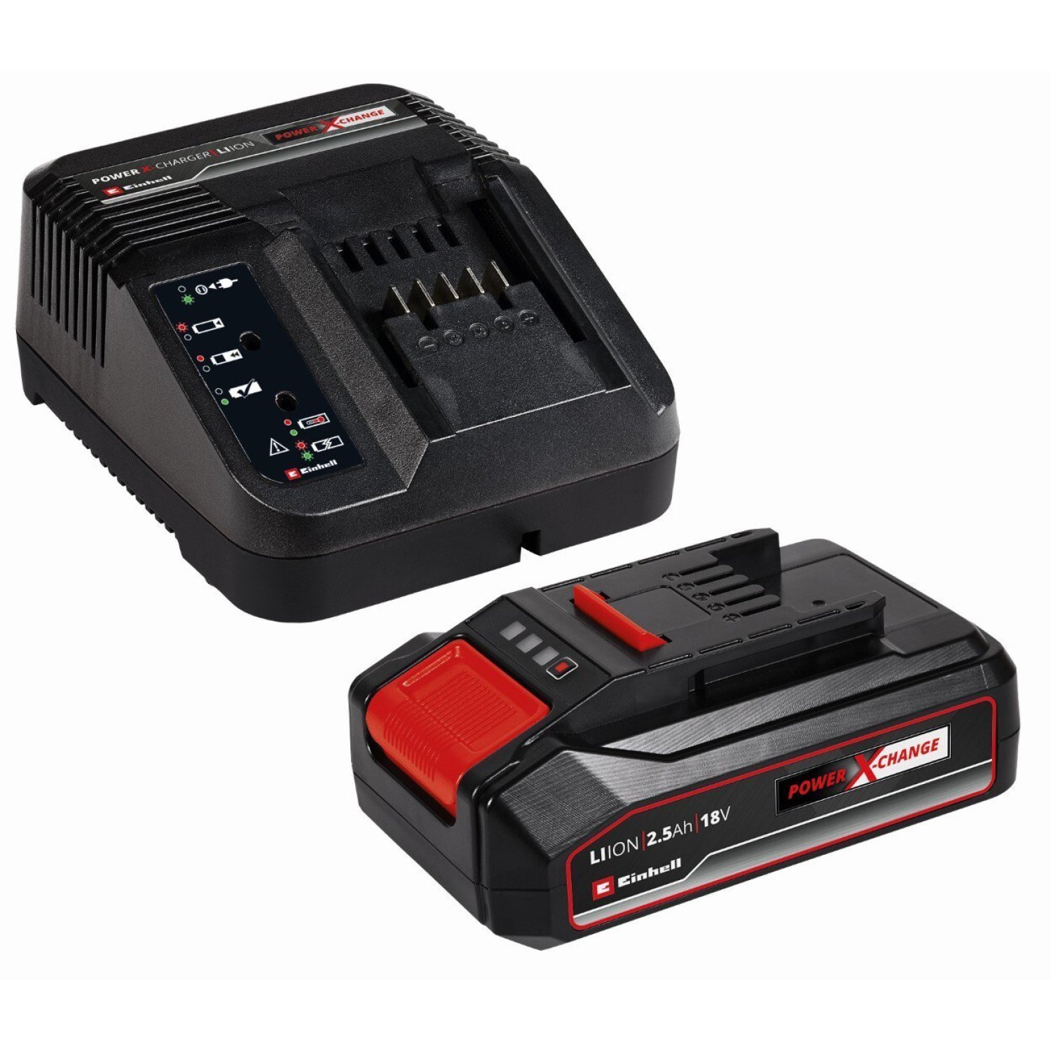 Kit Iniciante Bateria Pxc 18v 2,5ah Pxc Start Einhell